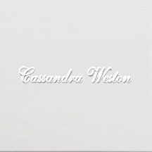 Eenvoudig Elegant Minimalistisch #11 Alleen script