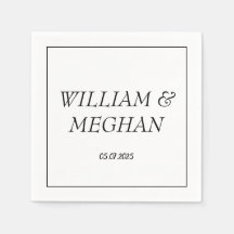 Eenvoudig Elegant Minimalistisch Zwart Manuscript 