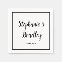 Eenvoudig Elegant Minimalistisch Zwart Manuscript 