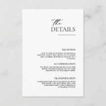 Eenvoudig Elegant Modern Chique Minimalistisch