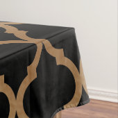 Eenvoudig Elegant modern Gold Moroccan patroon | Tafelkleed (Voorbeeld)