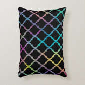 Eenvoudig elegant modern kleurrijk Marokkaans patr Accent Kussen (Voorkant(Verticaal))