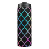 Eenvoudig elegant modern kleurrijk Marokkaans patr Thermosbeker (Voorkant)