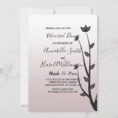 Eenvoudig Elegant Moderne bladerenrepetitief di Kaart (Voorkant)