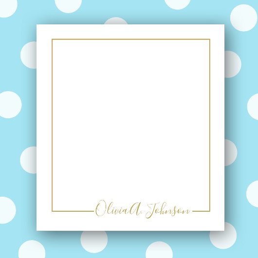 Eenvoudig Elegant Moderne Hand Lettert Blocnote