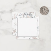 Eenvoudig elegant notitiekaartje (Voorkant / Achterkant in situ)