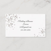 Eenvoudig Elegant Parel visitekaartje (Voorkant)