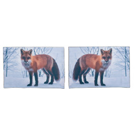 Eenvoudig Elegant Red Fox-kunstwerk | Proefcase Kussensloop
