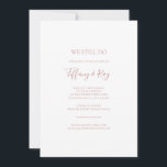 Eenvoudig elegant Roos Gold dat we nog steeds niet Kaart<br><div class="desc">Dit simpele elegante roos goud dat we nog steeds geleerde verlenging aanbieden is perfect voor je klassieke, moderne, minimalistische goudbruiloft van het roos. Het ontwerp is uitgerust met een klassieke , minimale chic, hedendaagse gouden lettersoort en een delicate romantische formele kalligrafie. Het is uitstekend voor lente, zomer, herfst of winterluxe...</div>