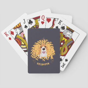 Eenvoudig Elegant Schattig mijn hond en halloween Pokerkaarten