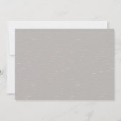Eenvoudig elegant script foto save the date (Achterkant)