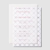 Eenvoudig Elegant Script Modern Wedding Invitation Vellum Uitnodigingen (Offset (Uitnodiging))