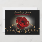 Eenvoudig Elegant Script | Moderne bruiloft uitnod Kaart (Voorkant)