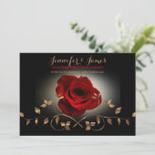 Eenvoudig Elegant Script | Moderne bruiloft uitnod Kaart (Staand voorkant)