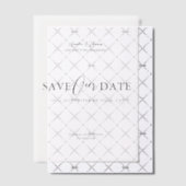 Eenvoudig Elegant Script Weddenschap Vellum Uitnodigingen (Offset (Uitnodiging))