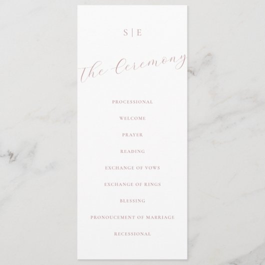 Eenvoudig elegant scriptprogramma menu (Voorkant)