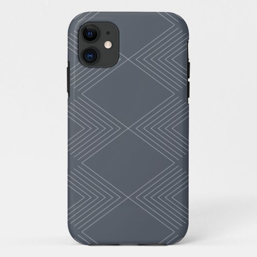Eenvoudig, elegant, stedelijk, chic line grafisch Case-Mate iPhone case (Achterkant)