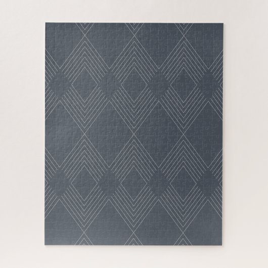 Eenvoudig, elegant, stedelijk, chic line grafisch legpuzzel (Verticaal)