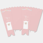 Eenvoudig Elegant Sweet Alpaca Lama Meisje Baby sh Bedankdoosjes (Ongevouwen)