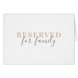 Eenvoudig elegant trouw-reserveringsbord met typog