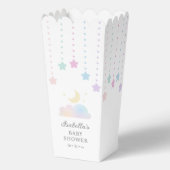 Eenvoudig Elegant Twinkle Little Stars Baby shower Bedankdoosjes (Achterkant)