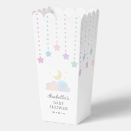 Eenvoudig Elegant Twinkle Little Stars Baby shower Bedankdoosjes