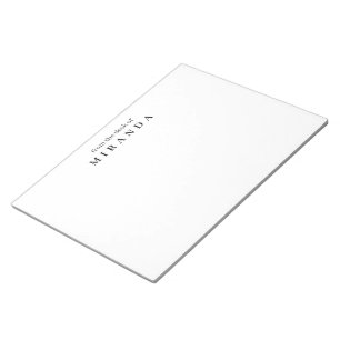 Eenvoudig Elegant Vanuit Het Bureaublad Schrijven Notitieblok