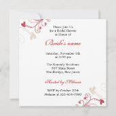 Eenvoudig elegant Vrijgezellenfeest Kaart (Achterkant)