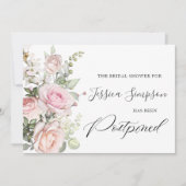 Eenvoudig Elegant Vrijgezellenfeest Wijzig de datu Kaart (Voorkant)