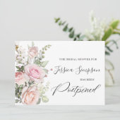 Eenvoudig Elegant Vrijgezellenfeest Wijzig de datu Kaart (Staand voorkant)