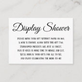 Eenvoudig elegant Vrijgezellenfeest zwart-wit Informatiekaartje (Voorkant)