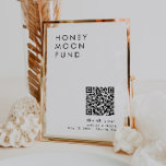 Eenvoudig Elegant Wedding Honeymoon Fund Sign Poster<br><div class="desc">Dit is een modern, elegant trouwbord met een minimalistische lay-out en een prachtig modern lettertype. Alle kleuren zijn bewerkbaar. // Voor bijpassende design, zoek "HARLOW" in de Sincerely By Nicole Zazzle winkel. * Als je dit ontwerp leuk vindt, maar het niet beschikbaar ziet voor iets dat je zoekt, neem dan...</div>