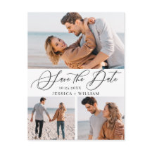 Eenvoudig Elegant Wedding Save the Date 3 Photo