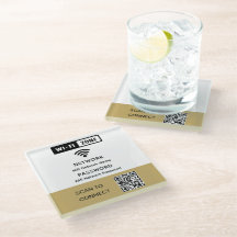 Eenvoudig elegant WiFi QR-codenetwerkwachtwoord