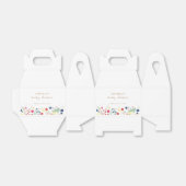 Eenvoudig Elegant Wildflower Baby shower Bedankdoosjes (Uitgevouwen)
