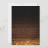 Eenvoudig Elegant Zakelijk Kerstfeest Kaart (Achterkant)