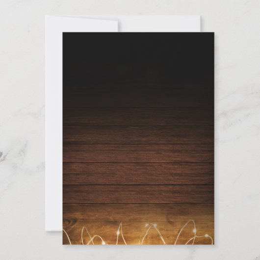 Eenvoudig Elegant Zakelijk Kerstfeest Kaart (Achterkant)