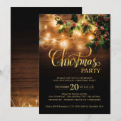 Eenvoudig Elegant Zakelijk Kerstfeest Kaart (Voorkant / Achterkant)