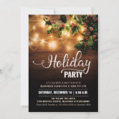 Eenvoudig Elegant Zakelijk Kerstfeest Kaart (Voorkant)