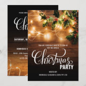 Eenvoudig Elegant Zakelijk Kerstfeest Kaart (Voorkant / Achterkant)