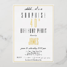 Eenvoudig, elegant zwart en wit goud zilver