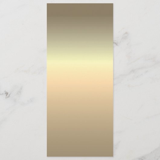 Eenvoudig elegant zwart-wit huwelijk menu (Achterkant)