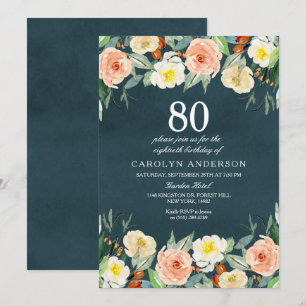 Eenvoudig elegante Floral Elke dag van de Age Birt Kaart