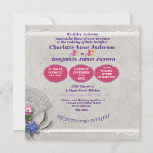 Eenvoudig elegante Japanse bruiddans Kaart (Voorkant)