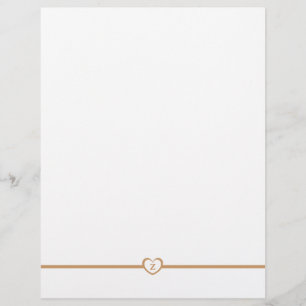 Eenvoudig elegante monogrammen - Goud