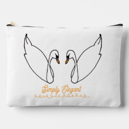 Eenvoudig Elegante Zwanen Etui