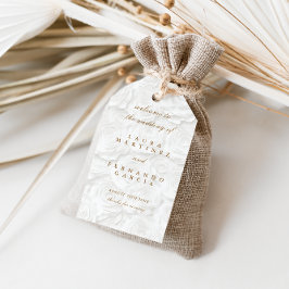 Eenvoudig Elege Bruiloftsgeschenk Cadeaulabel