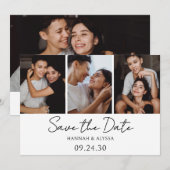 Eenvoudig Elegeant Script Foto LGBTQ Save The Date (Voorkant / Achterkant)