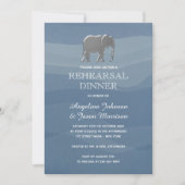 Eenvoudig Ellegant Proefdiner Diner Kaart (Voorkant)