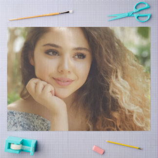 Eenvoudig en Chic Gepersonaliseerd Foto Tissuepapier